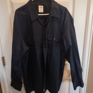 Dickies Black Long Sleeve Shirt